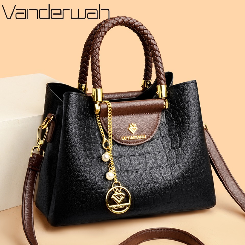 Luxury Bags Supplier - Poignée tissée véritable marque de haute