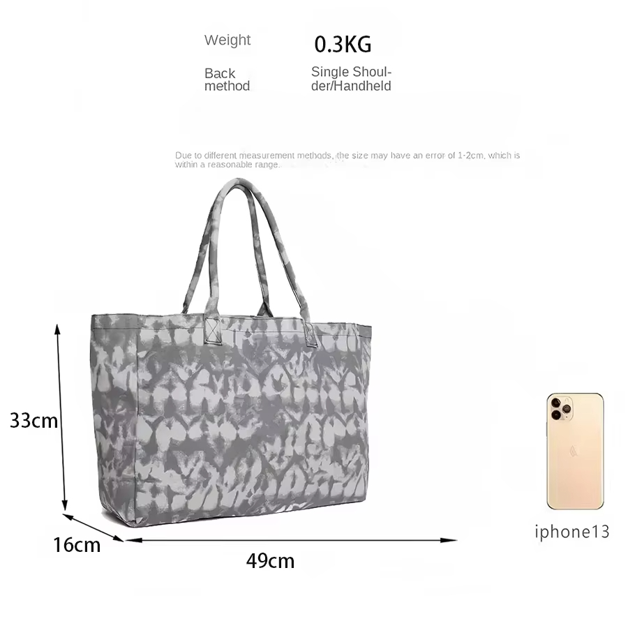 Sac en toile pour yoga et fitn - Shoulder Bag Slouchy avis et prix