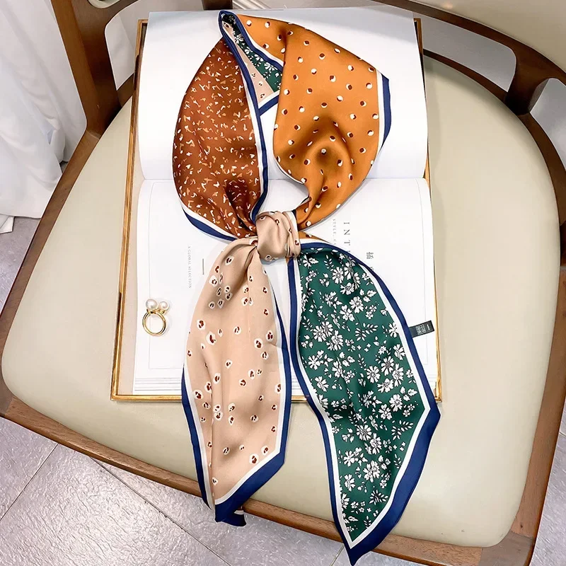 Écharpe fine imprimée à carrea - Luxury Bags Made avis et prix