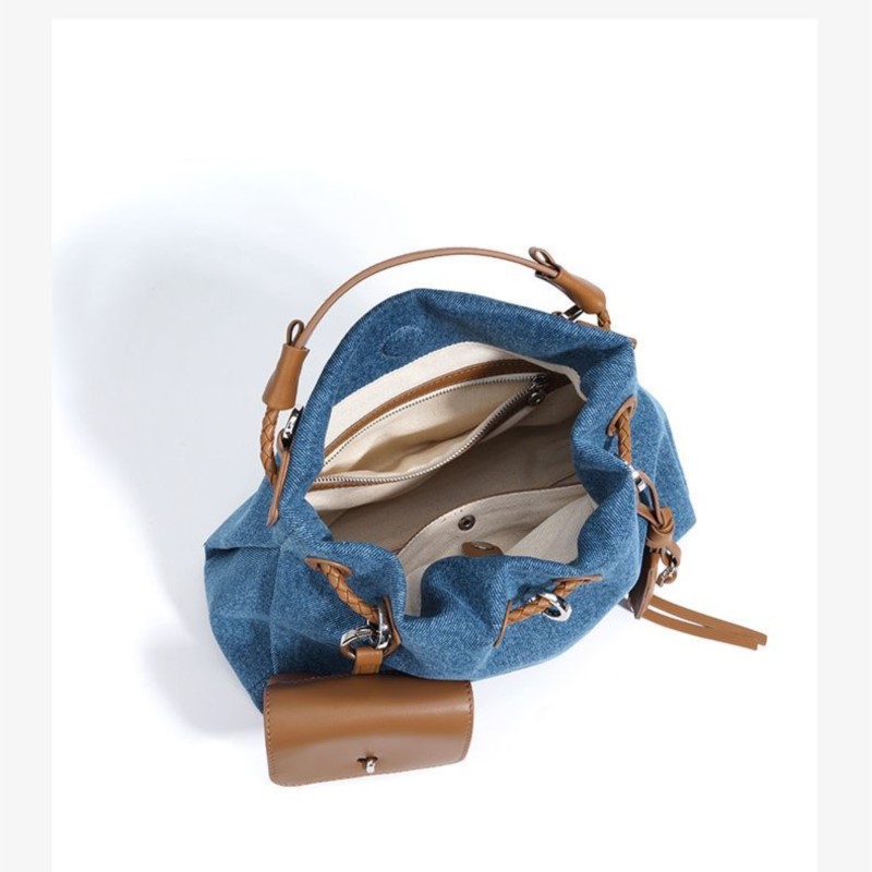 JIAERDI haute rue Denim seau s - Luxury Y2K Bags avis et prix